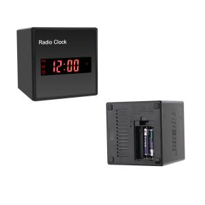 China High Definition 7/24 Recording 1960*1280P Alarm Clock Hidden Camera factory