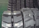 Kubota / Komustu Excavator Continuous Rubber Track With Less Ground Damage