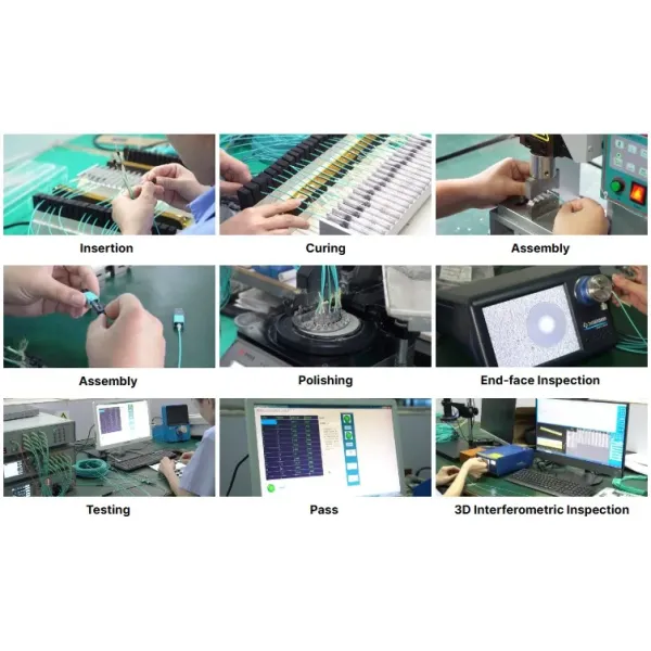 Factory Direct Dual Core LC Fiber Optic Patch Cord, 12/6 Core MPO UPC/APC, Custom Multimode/Singlemode Cables for FTTH, Data Center, LAN/WAN