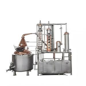 China Industrial Household Alcohol Ethanol Distillation Equipment Distillate Receiver factory