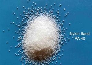 China Permanent Anti Static Plastic Sandblasting Media Polyamide PA40 Nylon Sand factory