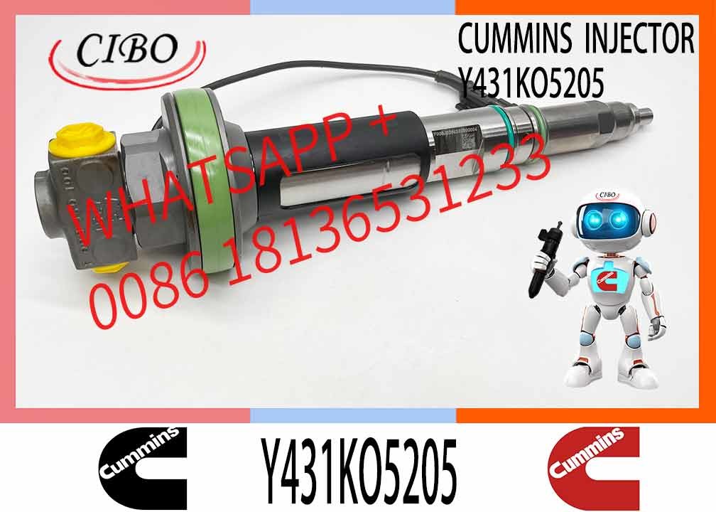 Fuel Injector Assembly 2867147 2882077 4955524 Y431KO5393 2882078For Qsk19 Engine