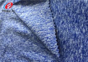 China 95 % Polyester And 5 % Spandex / Lycra Clothing Fabric One Side Brushed factory