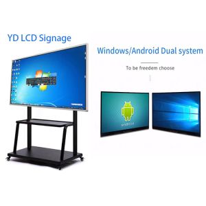 China LCD 50 Interactive Digital Whiteboard Android / Computer Windows System on sale