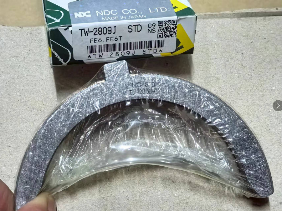 Smooth Finish ENGINE BEARING For Lightweight And Durable Design FE6 Thrust 12280-Z5511 12290-Z5511 TW-2809 P11C