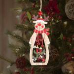 Wooden Christmas Tags Ornaments Christmas Wooden Pendant Tag