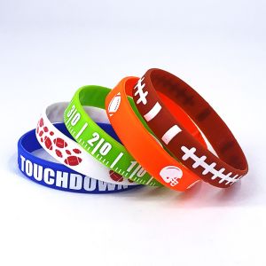 Buy Custom Silicone Rubber Wristbands 100 Pieces Minimum Order