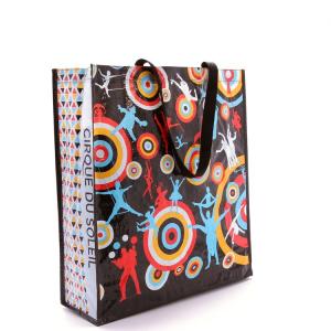 China Custom Printed Shopping Bopp Laminated Recycled PP Woven Bag factory