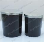 black candle holder with silver lid for wholesale