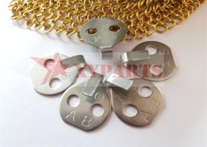 China Speed Metal Lacing Hooks Buckle For Securing Removable Insulation Blankets factory