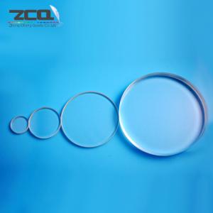 China Jgs3 Infrared Optical Quartz Glass Sheet Plate / Optical Window 1mm factory