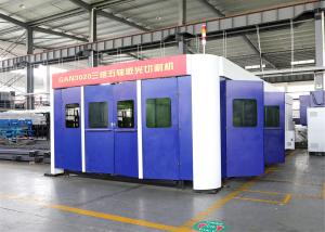China Smart 3D CNC Laser Cutting Machine / Fiber Laser Metal Cutting Machine Water Cooling factory