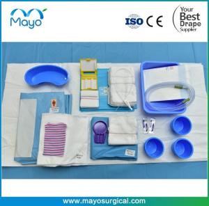 China EO Sterile Surgical Caesarean Drape Pack All In One ISO CE factory