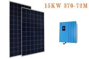 China 15KW On Grid Solar PV System factory