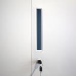Clothing Metal Lockers Wardrobe Narrow Side Staff Locker