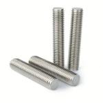 Stainless Steel Galvanized Threaded Rod For Electronic Equipment / Building