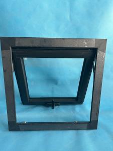 China Hurricane Impact Aluminum Frame Windows Tempered glass Top Hung Awning Windows factory