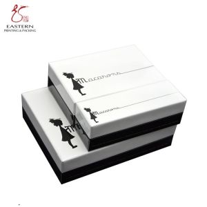 Recycled Sliding Macaron Gift Boxes Offset Printing With Lid