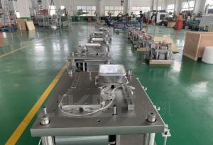 China Imported Guider Sleeve Disposable Aluminium Foil Containers Mould For Fast Food factory