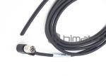 Right Angle 6 Pin Hirose Cable / Female To Open Cable 5 Meters For Analog Camera