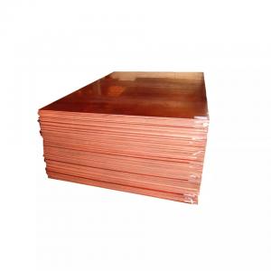 China 3mm 4mm Red Copper Plate Brass Sheet Metal ASTM H65 H62 T2 C1100 C1220 C2400 C2600 factory