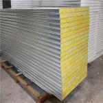 1150-50-0.426mm glass wool wall sandwich panel with fireproof and sound