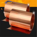 CuCo1Ni1Be C17500 CW103C Copper Sheet Metal Strips Insulated 25mm X 3mm 0.5 Mm