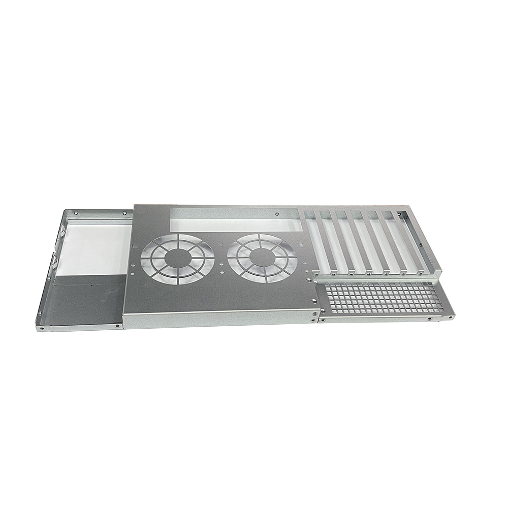 Custom Sheet Metal Fabrication Aluminum Enclosure Industrial Control Server Chassis Enclosure