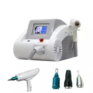 China J300 Pigment Removal Best Selling 1064nm 532nm 1320nm Q Switched Nd Yag Laser Tattoo Removal Skin Whitening Machine factory