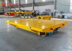 Workshop 5t Battery Transfer Cart Rail Wheel For Marble Slabs Shifting