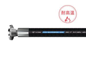 China Acid Resistant Tubing Chemical Discharge Hose Reinforced with Steel Wire Winding Spiral Fabric factory