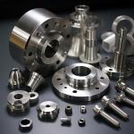 Aerospace CNC Machined Parts Stainless Steel Turned Milling Service CNC