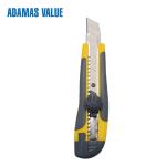 Screw knife,cutter knife utility,craft knife of 18mm ABS+TPR screw-lock snap off