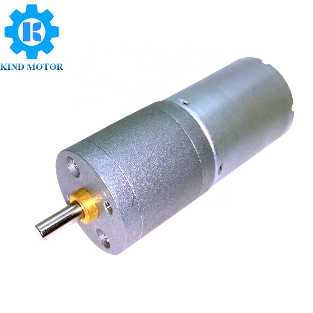Micro quiet low speed small electric 16mm 20mm 25mm 37mm carbon brush 6V 18v 12 rpm geared motor