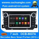 Ouchuangbo Mercedes Benz smar fortwo android 4.4 OS autoradio dvd gps navi