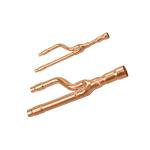 0.7mm 1.5mm TP2 Air Conditioning Copper Pipe Joints ISO9001