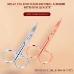Champagne Eyebrow Scissors Tattoo Accessories For Beauty Eco - Friendly