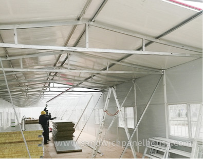 Waterproof Sandwich Panel Container House Portable Site Prefabricated Building