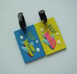 Rubber Promotional gift 3D soft PVC luggage tag