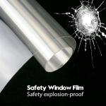 4 8 24mil PET Car Windshield Armor Safety Window tint Glass Protection Film