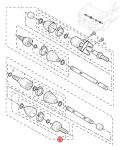 Auto Parts Ball Bearing OE 10163431 for MG 5/MG5-17/MG-GT/Roewe 350 Auto Chassis