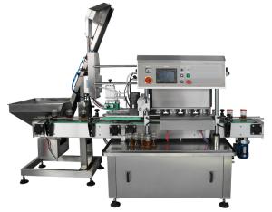 China High Efficiency Beverage Vial Capping Machine 2100*900*1630mm Small Scale on sale
