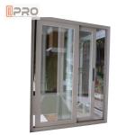 Black Color Aluminium Sliding Windows With Insect Protection Window Screen