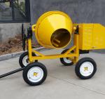 4 Wheel Mobile Concrete Mixer Machine 350L Small Gasoline Diesel Self -