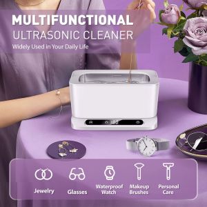 220V 45KHz Ultrasonic Cleaner 800ml With Digital Timer Polishing