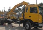 Hydraulic 6300kg XCMG Truck Mounted Knuckle Boom Crane, Truck Mounted Crane
