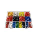 Colorful Tube Type Electric Ferrules Lug Pre Insulated Cable Crimp Connectors