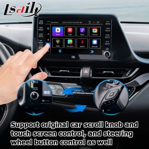 Toyota C-HR CHR Android 13 multimedia interface with android auto carplay
