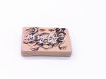Rectangle Naked Palette Naked 3 Eyeshadow Tin Gift Box With Embossing