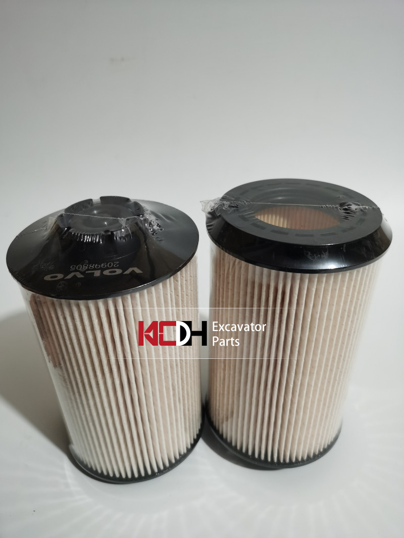 Excavator Engine Spare Parts Diesel Fuel Filter 20998805 For